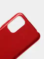 Красный чехол блестящий Xiaomi Poco M3 Pro, Redmi Note 10 5G, Redmi Note 10T накладка с блёстками
