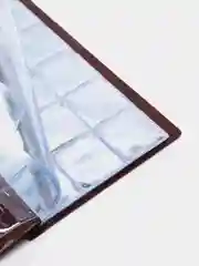 Бордовый альбом для монет на 240 ячеек