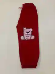 Красный брюки детские, с начесом
