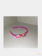 Коралловый меланж ободок для волос