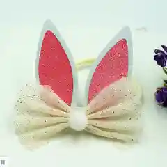 Белый повязка для детей "Ушки"