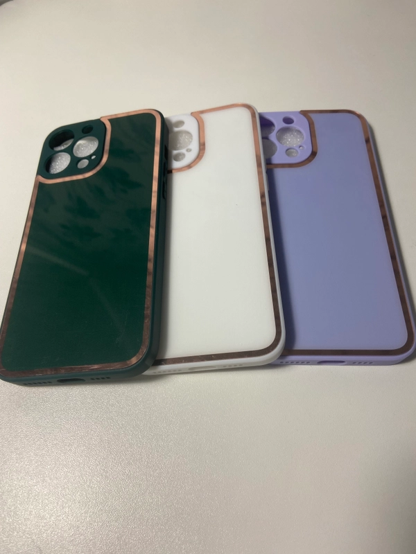 Наладка с имитацией стекла  и защитой для камеры iPhone 12 Pro