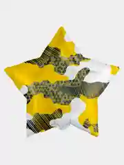 Шар фольгированный Звезда камуфляжная