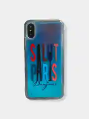 Аметистовый чехол накладка переливашки с рисунком принтом картинкой для Iphone 7+ 8 plus xs max