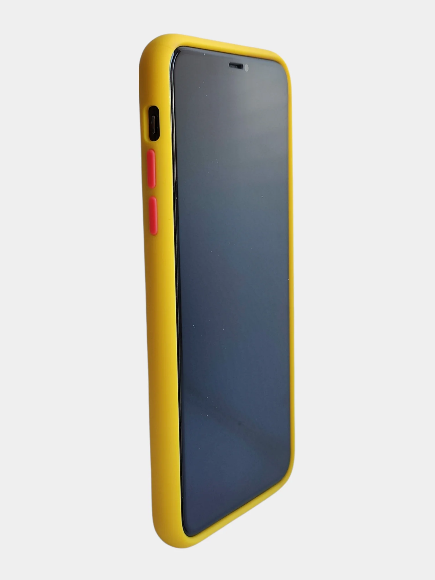 Желтый чехол накладка противоударный для Iphone 11 11 pro 11 pro max 12 про 12 про макс