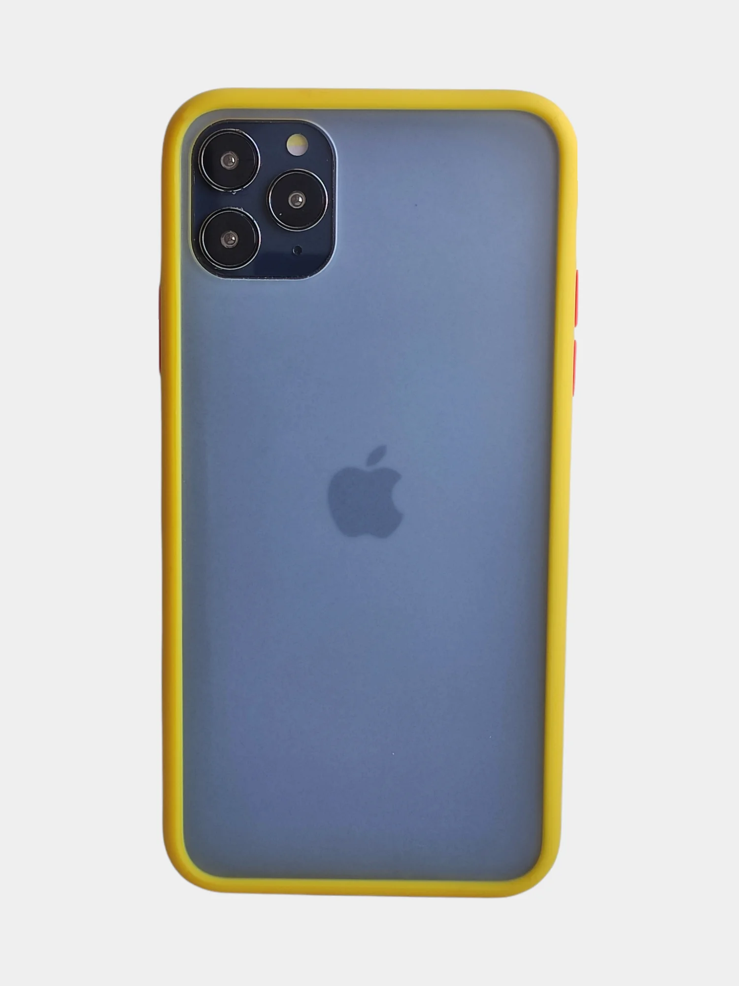 Желтый чехол накладка противоударный для Iphone 11 11 pro 11 pro max 12 про 12 про макс