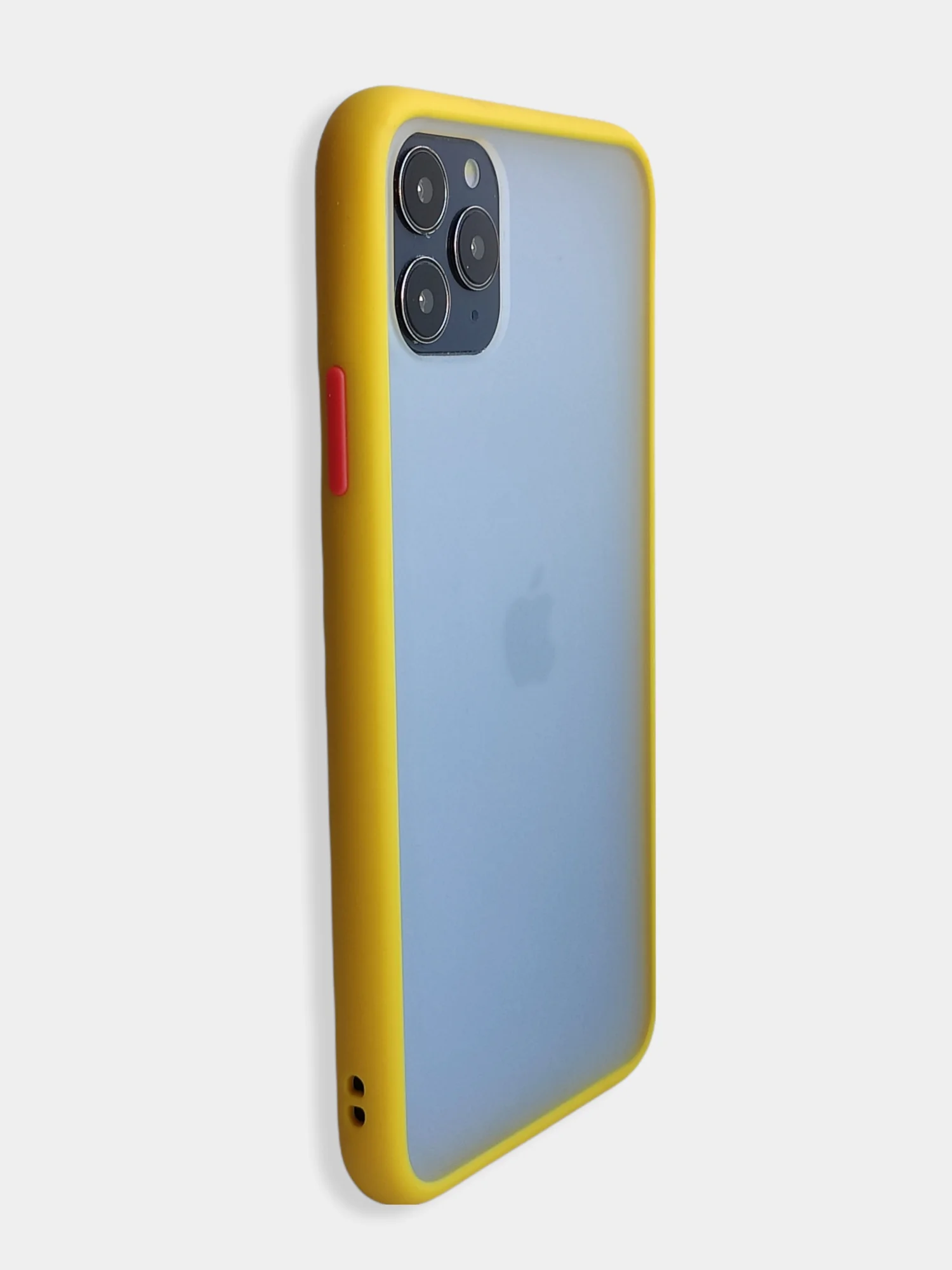 Желтый чехол накладка противоударный для Iphone 11 11 pro 11 pro max 12 про 12 про макс