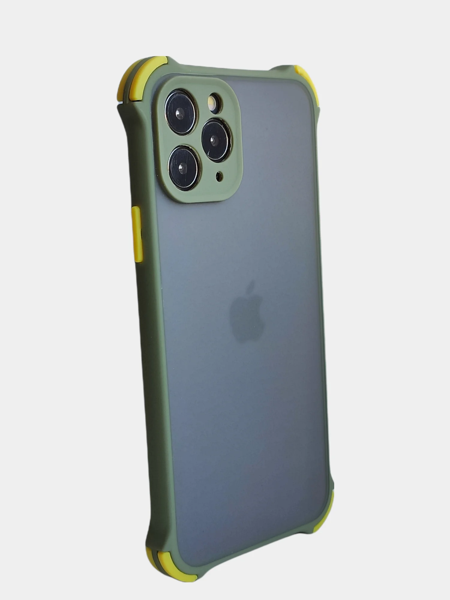 Зелёный хаки чехол накладка противоударный для Iphone 12 mini max 11 pro 11 x xr 7 8 7+ 8 plus 7 плюс