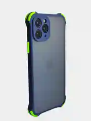 Синий чехол накладка противоударный для Iphone 12 mini max 11 pro 11 x xr 7 8 7+ 8 plus 7 плюс