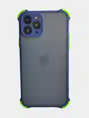 Синий чехол накладка противоударный для Iphone 12 mini max 11 pro 11 x xr 7 8 7+ 8 plus 7 плюс