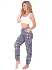 Серый брюки домашние, женские