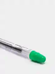 Ручка шариковая Pilot BPS-GP, резиновый упор, масляная основа, стержень зеленый, 0,7 мм