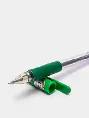 Ручка шариковая Pilot BPS-GP, резиновый упор, масляная основа, стержень зеленый, 0,7 мм