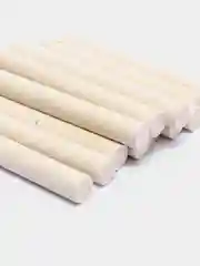 Мел круглый, беспыльный, в картонной коробке, белый, набор 12 штук