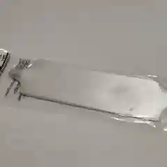 Белый бант "Шар", 15 см