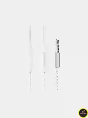 Белый проводные наушники Borofone BM42 Sophisticated