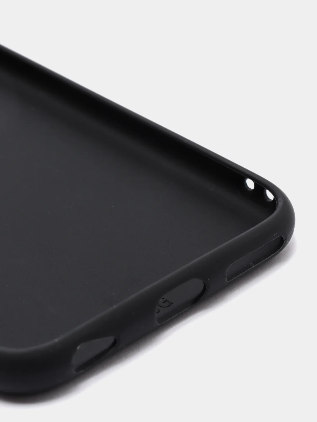 Голубой силиконовый чехол с надписями для iPhone X/Xs, Xr, 11, 12/12Pro, 13/13Pro, 14/14Pro