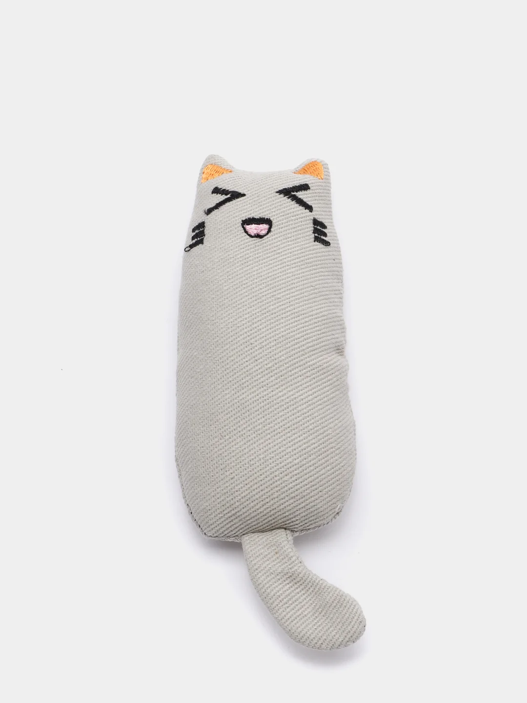 Серый мягкая игрушка для кошек и котят, с кошачьей мятой