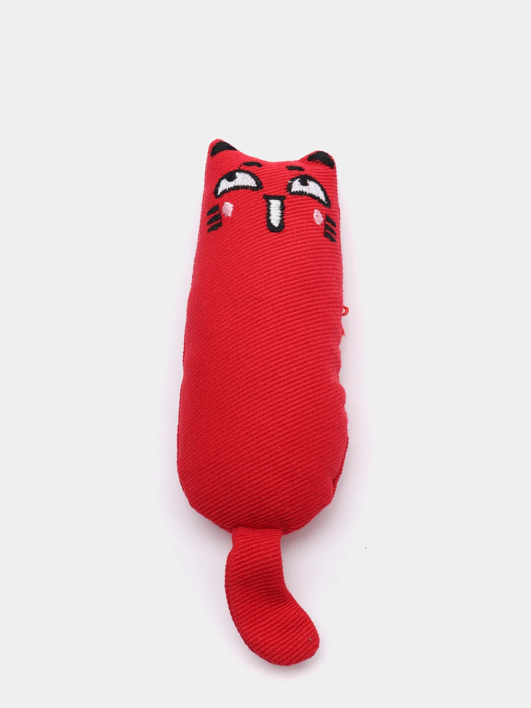 Красный мягкая игрушка для кошек и котят, с кошачьей мятой