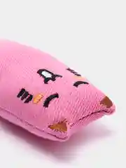 Розовый мягкая игрушка для кошек и котят, с кошачьей мятой