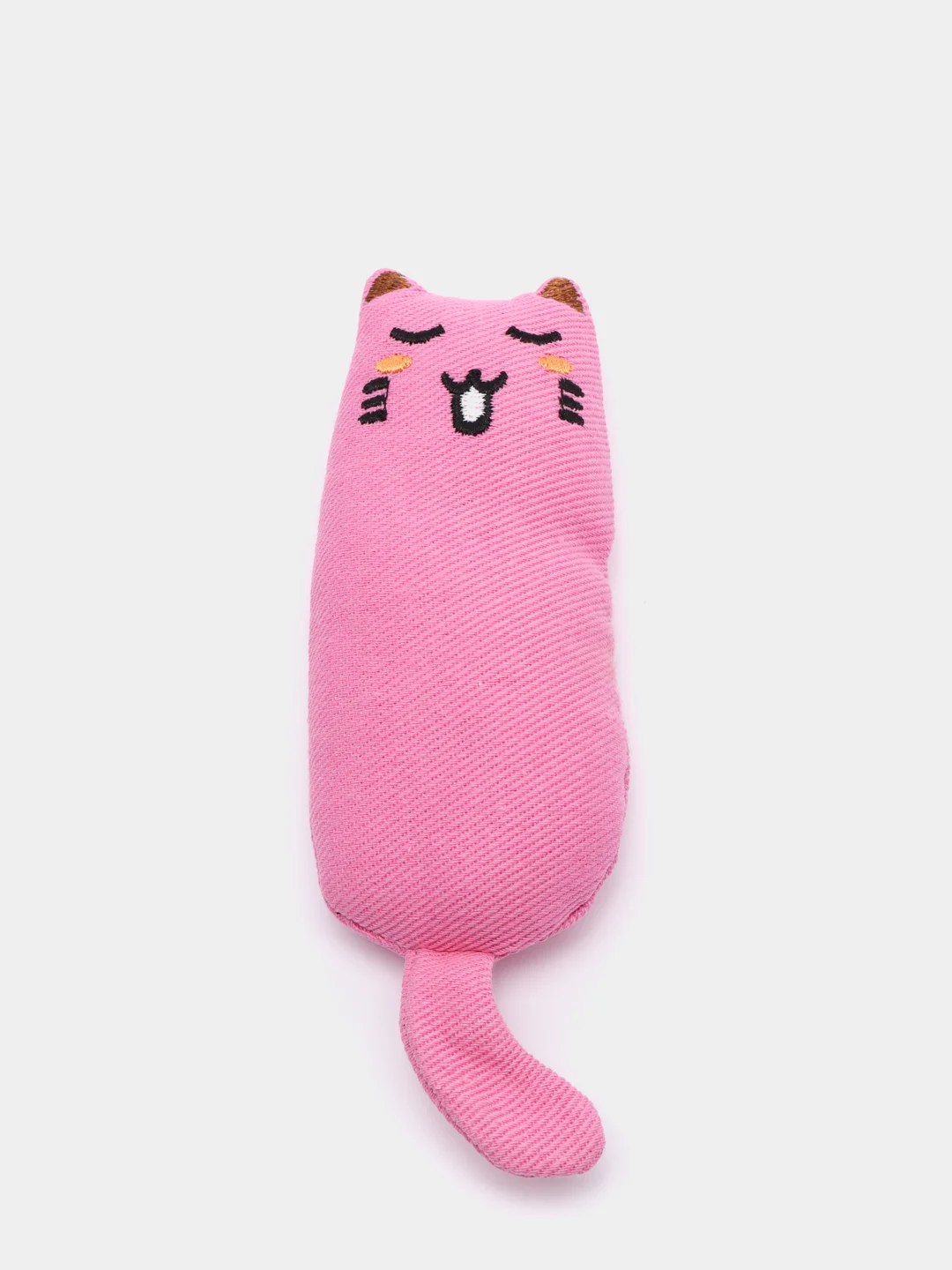 Розовый мягкая игрушка для кошек и котят, с кошачьей мятой