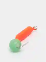Красный мормышка "Гвоздешарик" Pike, свинец, безнасадочная