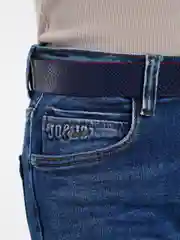 Синий джинсы женские, JO-JO