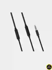 Черный проводные наушники Borofone BM22 Boundless