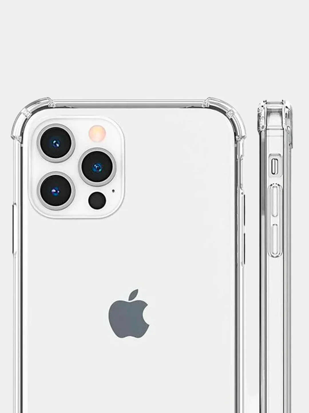 Чехол для IPhone 12Pro Max (6.7) Противоударный прозрачный силиконовый