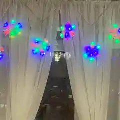 Гирлянда новогодняя снежинки светодиодная разноцветная