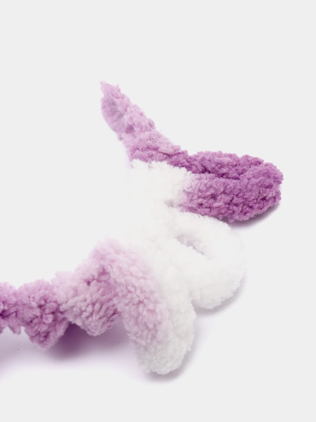 Аметистовый пряжа Alize Puffy Color, петельки, 5 штук, микрополиэстер
