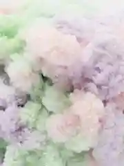 Лавандовый пряжа Alize Puffy Color, петельки, 5 штук, микрополиэстер