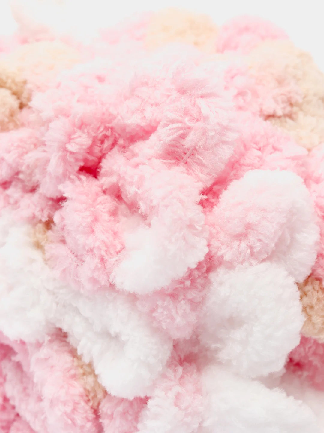 Конфетный пряжа Alize Puffy Color, петельки, 5 штук, микрополиэстер