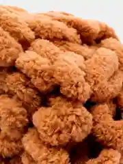 Медный пряжа Alize Puffy петельки, упаковка 5 мотков, 100% микрополиэстер
