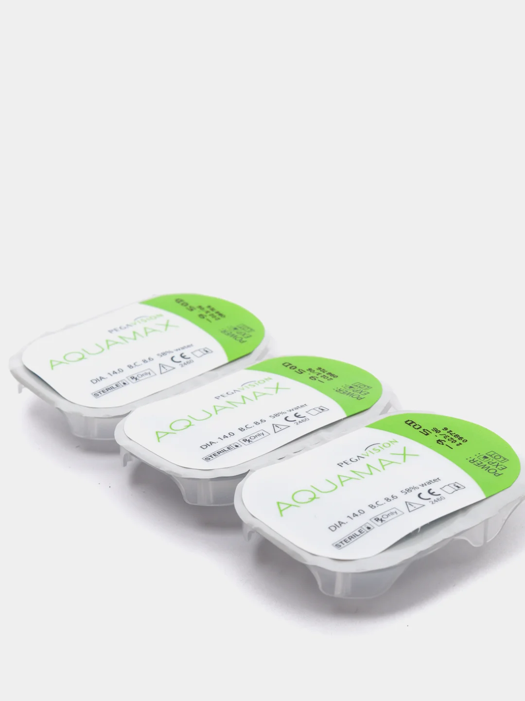 Контактные линзы AQUAMAX, 6 штук