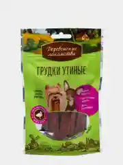 Деревенские лакомства Грудки утиные для мини-пород 55гр