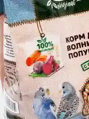 Основной корм Triol  для волнистых попугаев с овощами, 450г