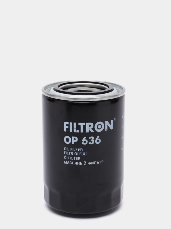 Фильтр масляный Filtron OP 636 Mitsubishi Pajero 3,4, Sport, 4M41