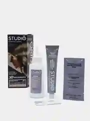Комплект STUDIO Professional 3D HOLOGRAPHY для окрашивания волос 6.1 пепельно-русый