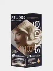 Комплект Studio Professional 3D Holography для окрашивания волос 90.102 платиновый блондин