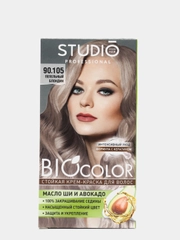 Комплект STUDIO Professional BIOcolor для окрашивания волос 90.105 пепельный блондин