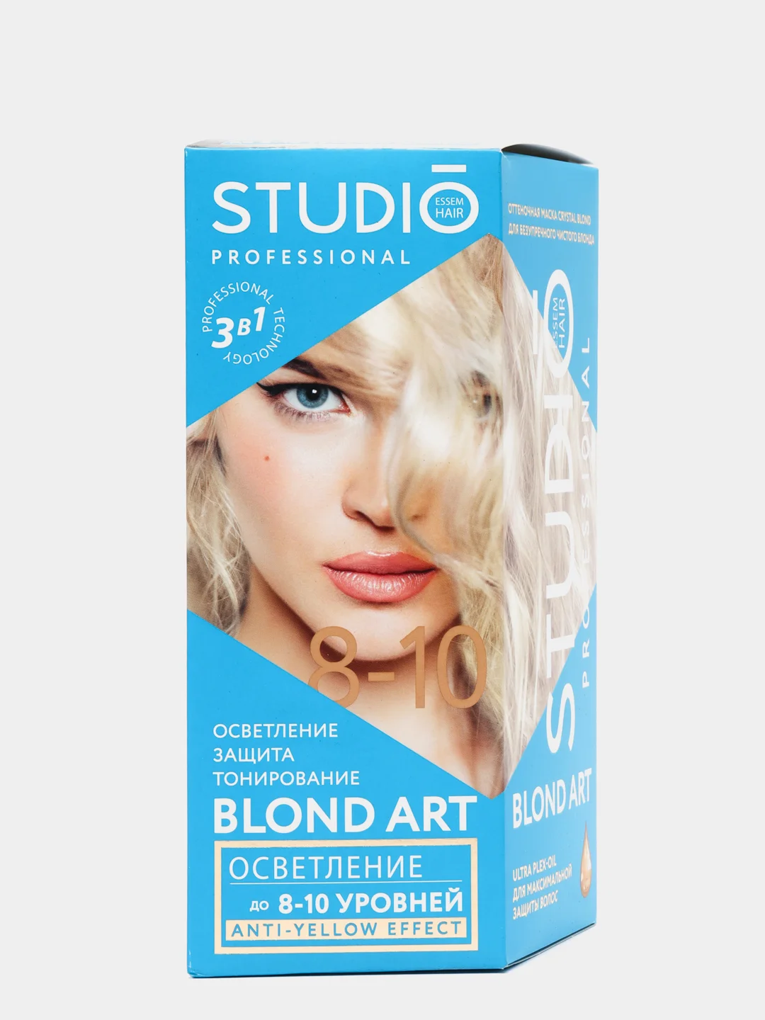 Комплект STUDIO BLOND ART для осветления волос до 8-10 уровней