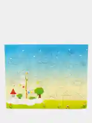 Оранжевый объемная, стикерная аппликация, 3D, 21*25см
