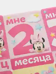 Набор карточек, карточки  для фотосессии малыша по месяцам  "Минни Маус", 12 х 8 см