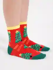 Коричневый носки плотные из хлопка