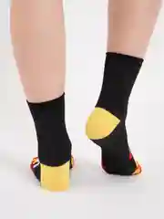 Желтый носки плотные из хлопка