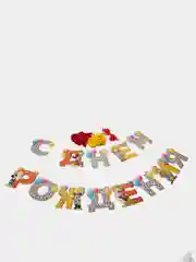 Гирлянда на ленте с воздушными шарами "С Днем Рождения!", Микки Маус