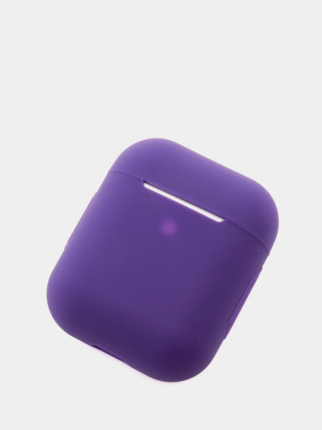 Фиолетовый чехол для Apple AirPods 1, AirPods 2 силиконовый