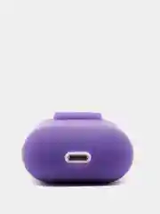 Фиолетовый чехол для Apple AirPods 1, AirPods 2 силиконовый