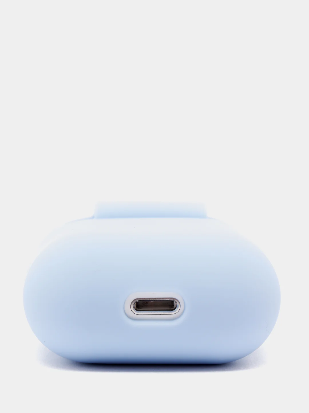 Небесно-голубой чехол для Apple AirPods 1, AirPods 2 силиконовый